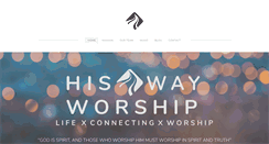 Desktop Screenshot of hiswayworship.com